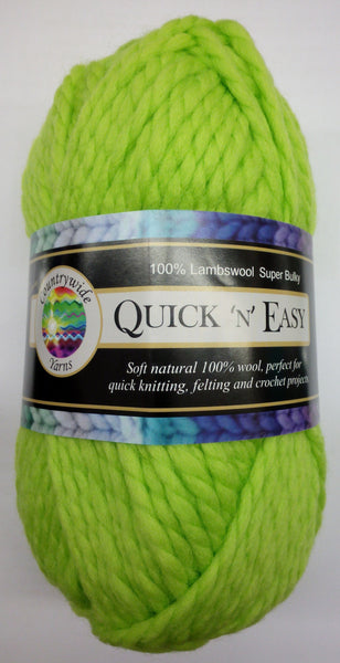 Quick 'N' Easy Super Bulky – Countrywide Yarn